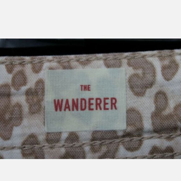 Anthropologie The Wanderer Cheetah Utility Pant WOMEN'S SIZE 27 TAN LEOPARD - Picture 4 of 9